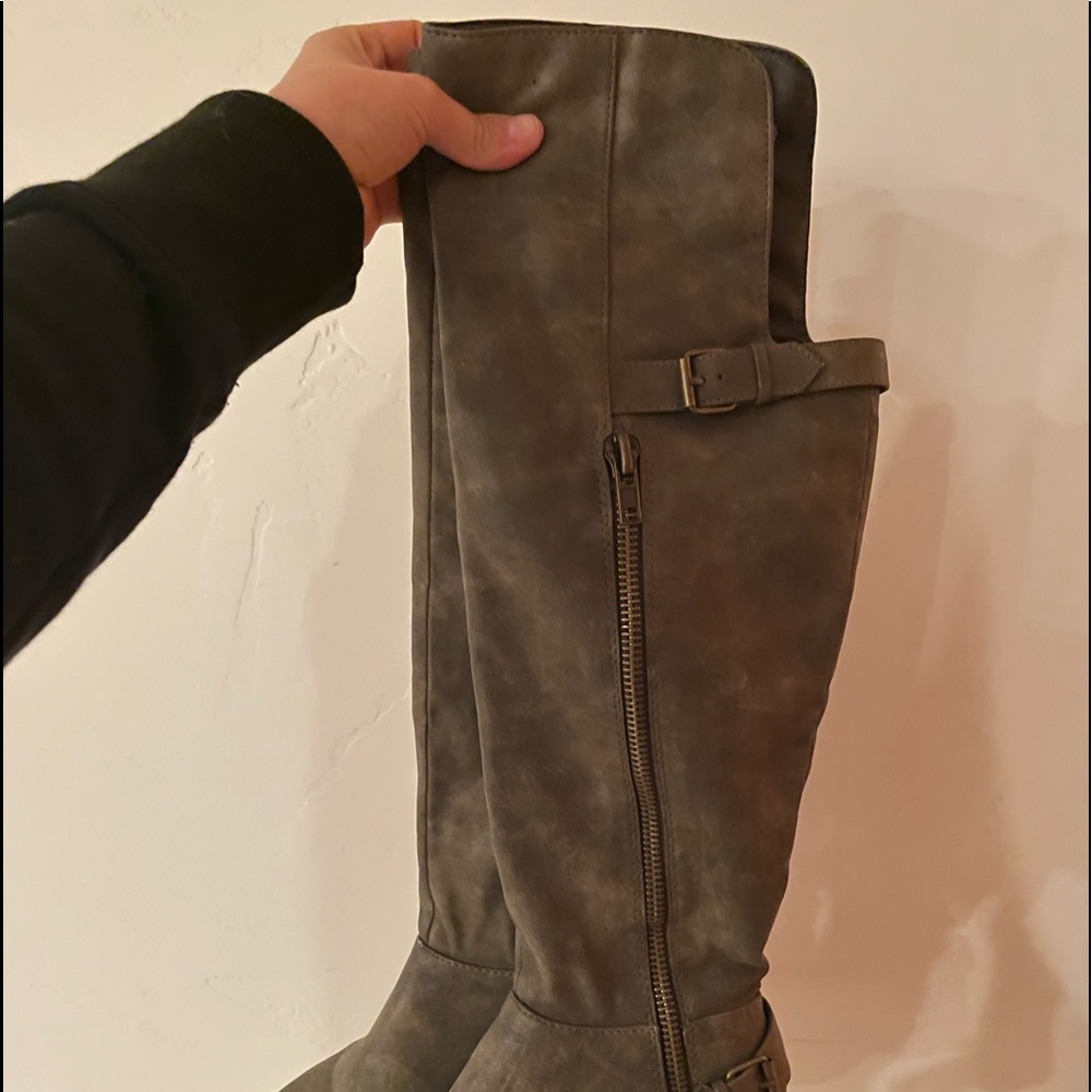 Knee high boots